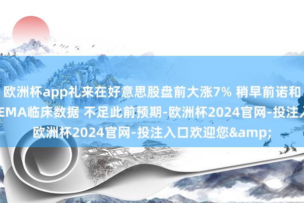 欧洲杯app礼来在好意思股盘前大涨7% 稍早前诺和诺德公布CAGRISEMA临床数据 不足此前预期-欧洲杯2024官网-投注入口欢迎您&