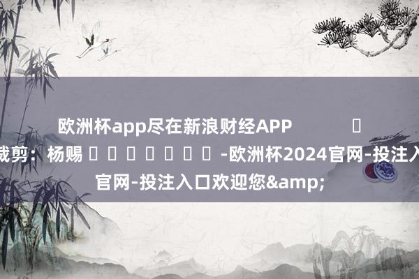 欧洲杯app尽在新浪财经APP            						包袱裁剪：杨赐 							-欧洲杯2024官网-投注入口欢迎您&